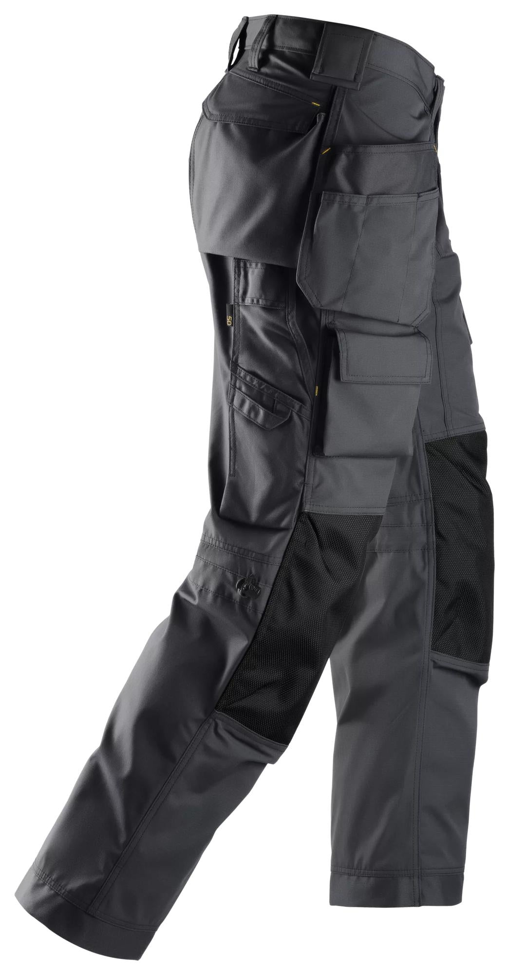 Snickers Floorlayer Holster Pockets Trousers, Rip-Stop