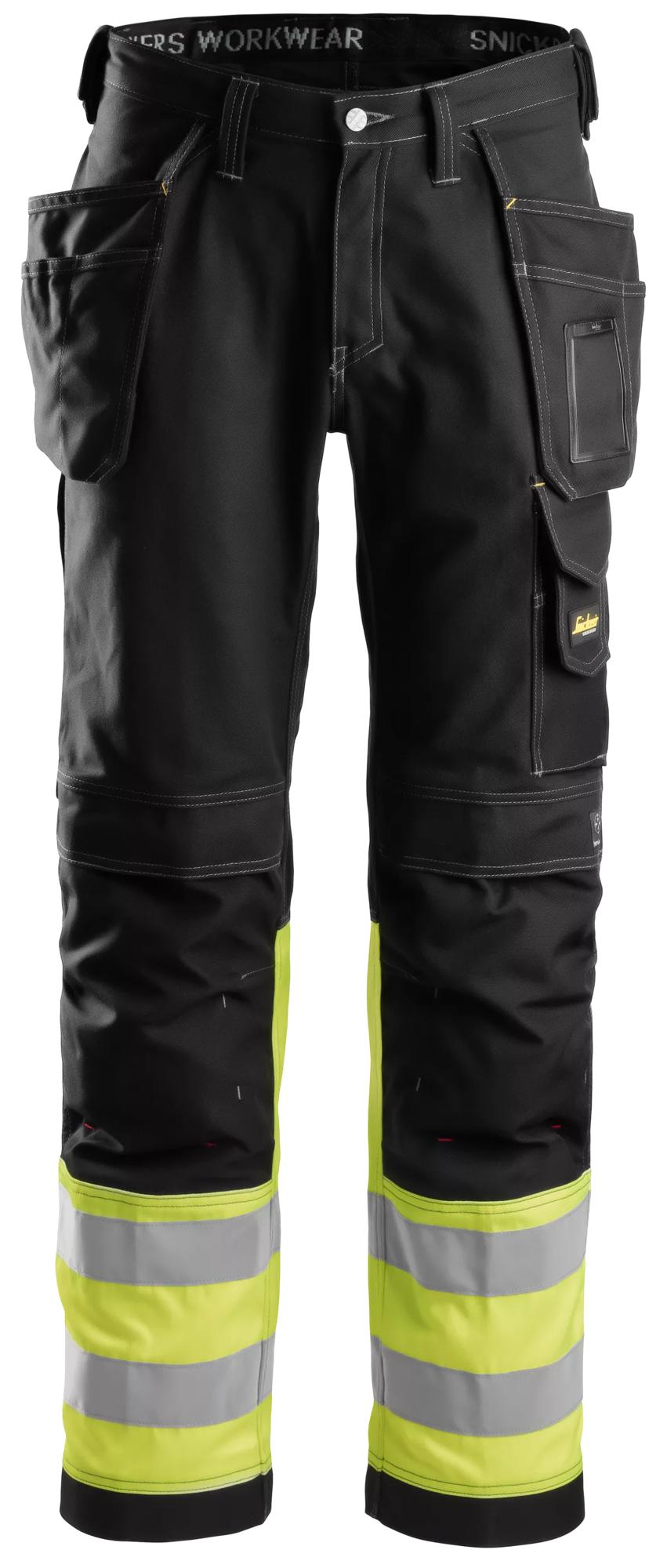 Snickers Class 1, Cotton Trousers Holster Pockets