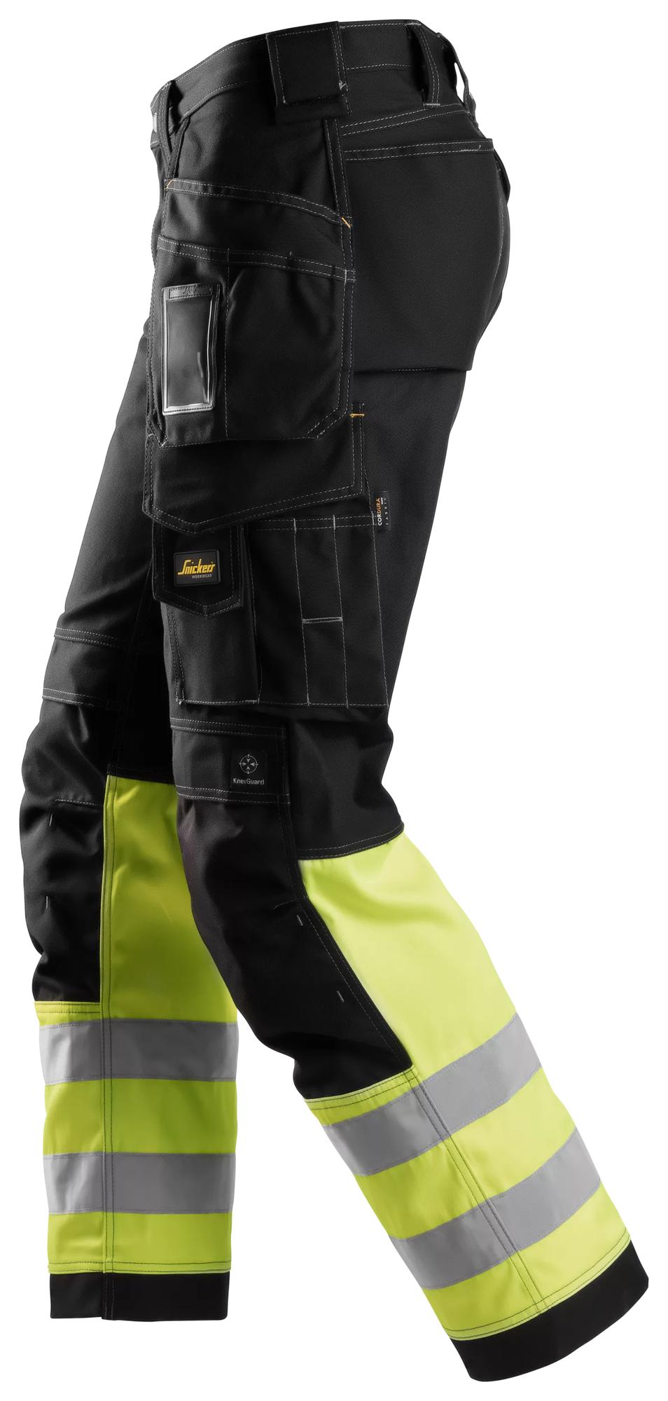 Snickers Class 1, Cotton Trousers Holster Pockets