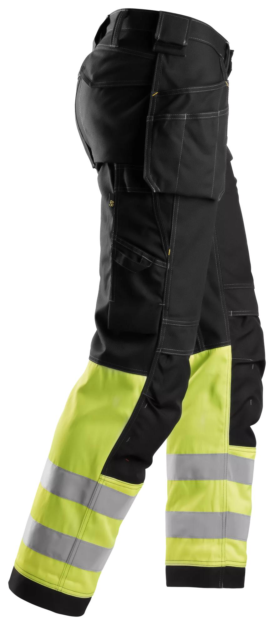 Snickers Class 1, Cotton Trousers Holster Pockets
