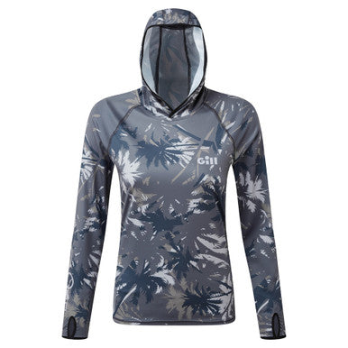 Gill Women's Tec Hoodie in Palm Print