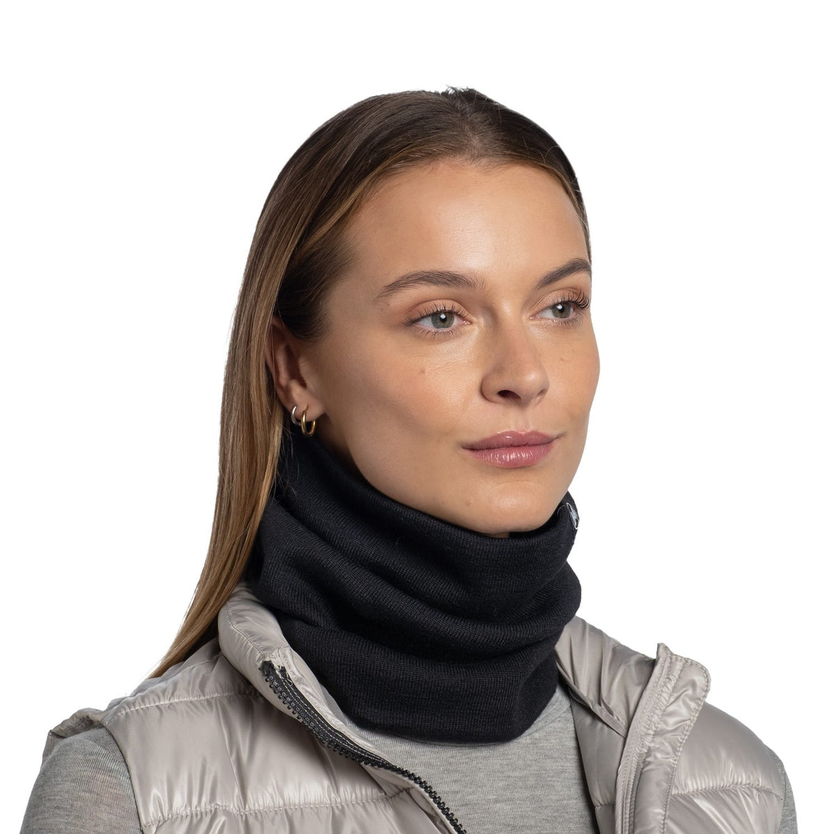 Buff Knitted Neck Warmer Lilon
