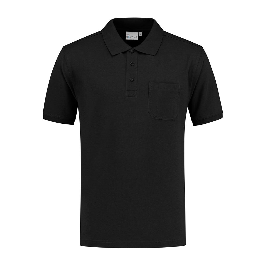 Santino antino Poloshirt Lenn - Black - XXL