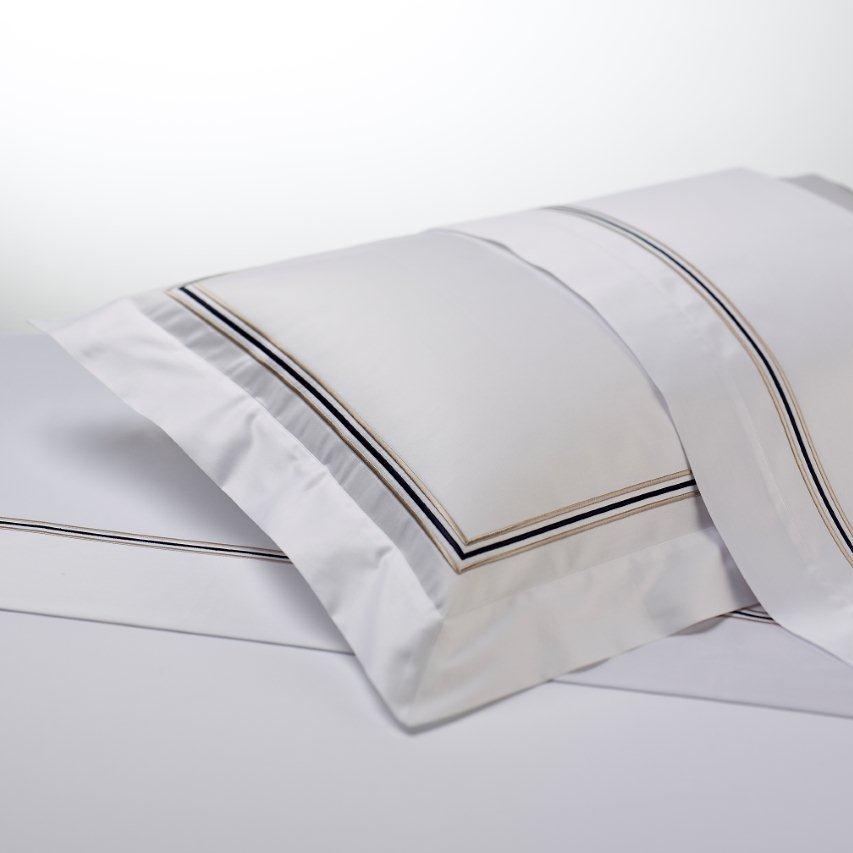 Heirlooms 3 Row Antibes Oxford Pillowcase