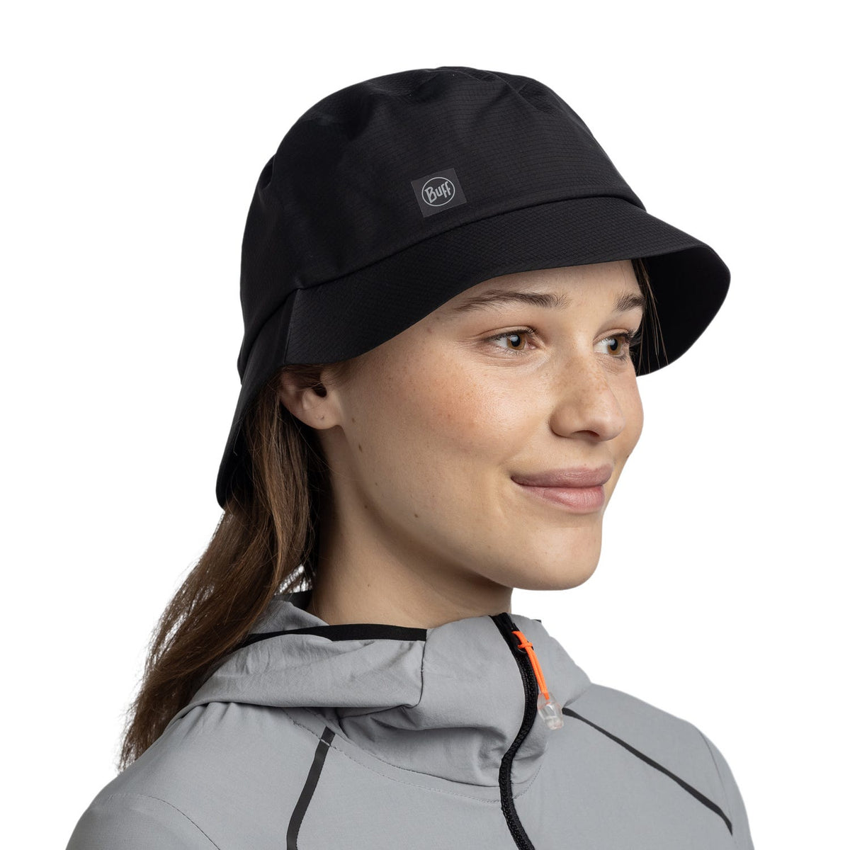 Buff Rain Bucket Hat Solid
