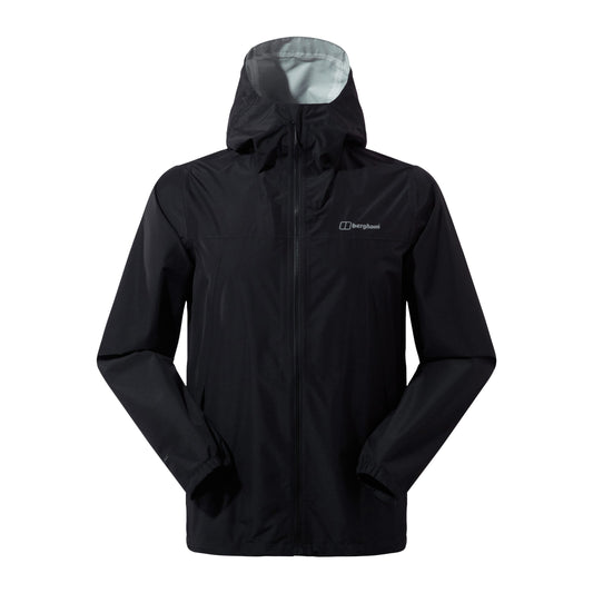 Berghaus Men's Deluge Pro 3.0 Jacket - Black/Black - X/S