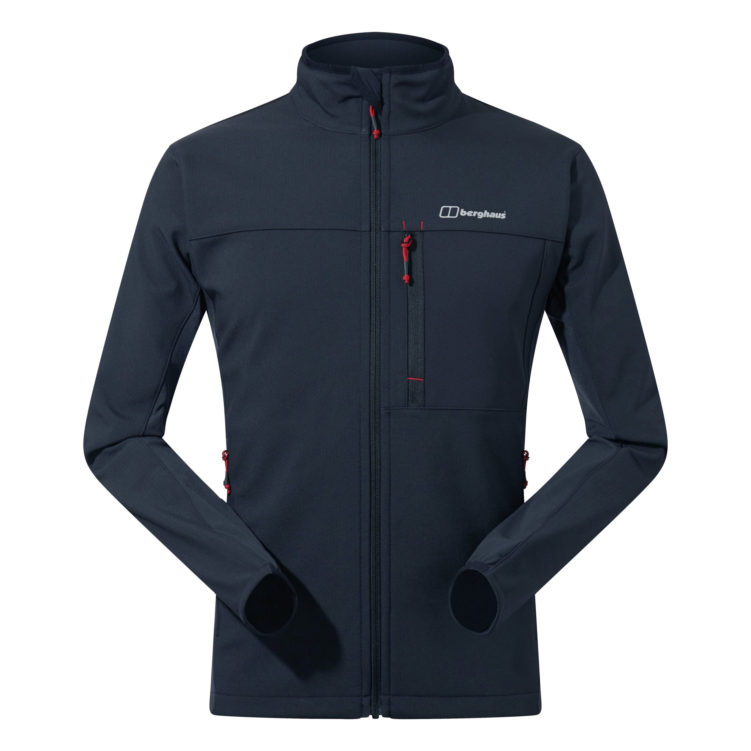 Berghaus Men's Ghlas 3.0 Softshell Jkt - Black/Black - X/S