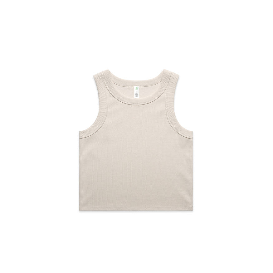 AS Colour Wo's Organic Rib Crop Tank