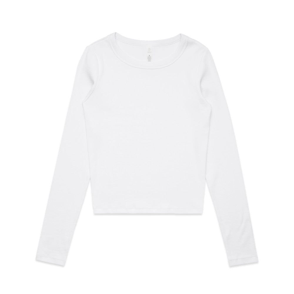 AS Colour Wo's Organic Rib L/S Tee