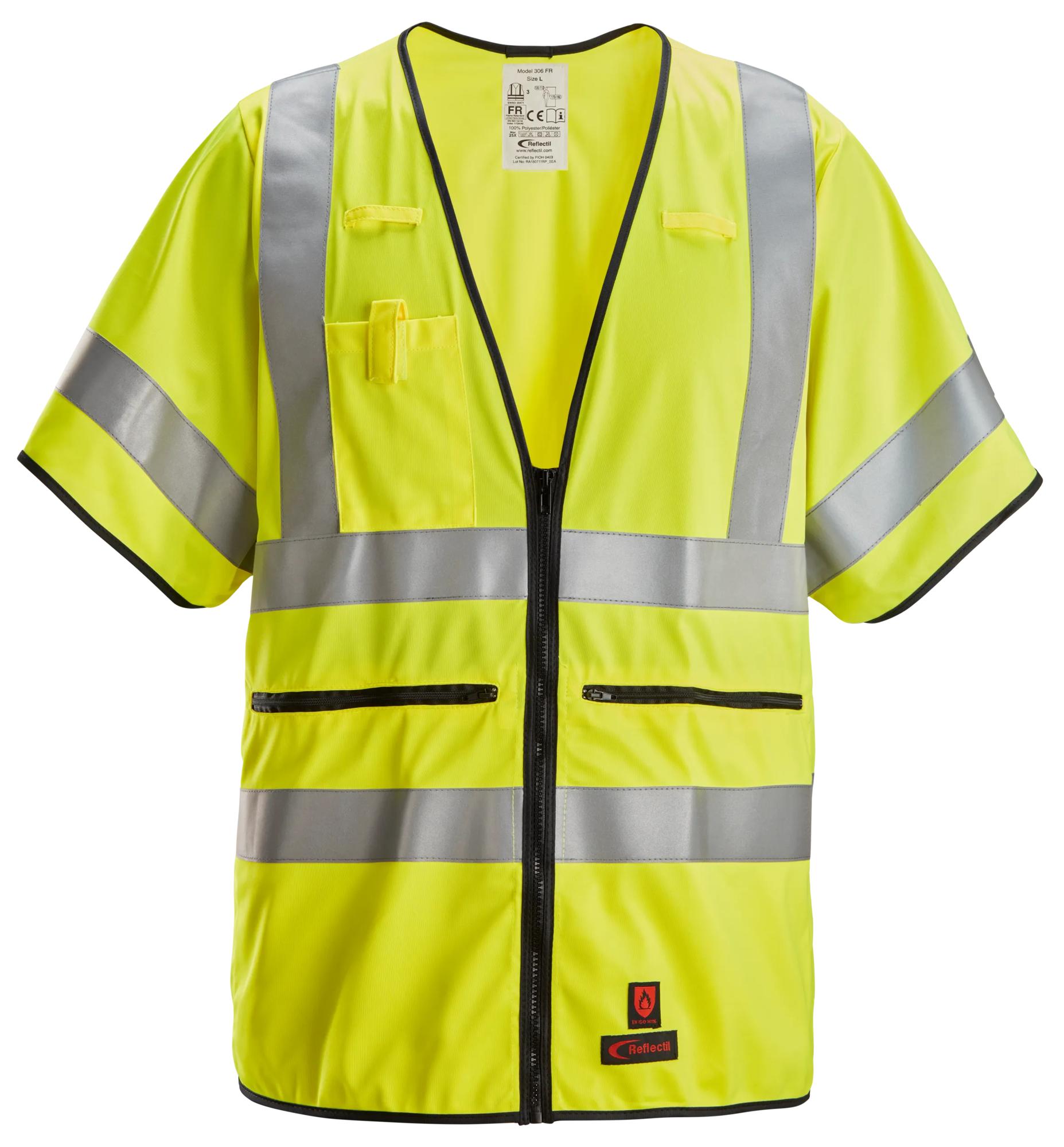 Snickers ProtecWork, Vest, High-Vis Class 3/2