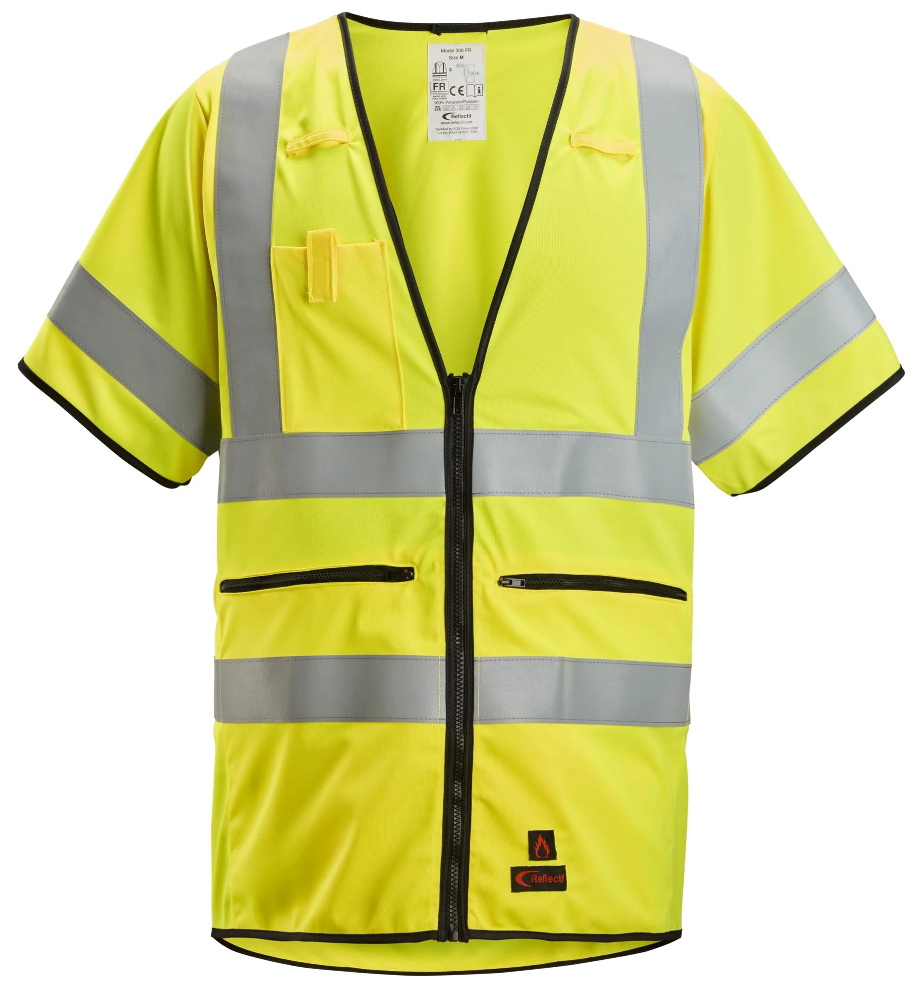 Snickers ProtecWork, Vest, High-Vis Class 3/2