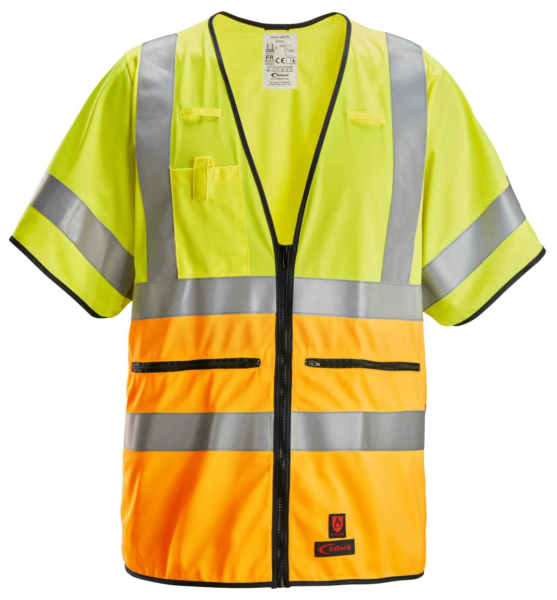Snickers ProtecWork, Vest, High-Vis Class 3/2