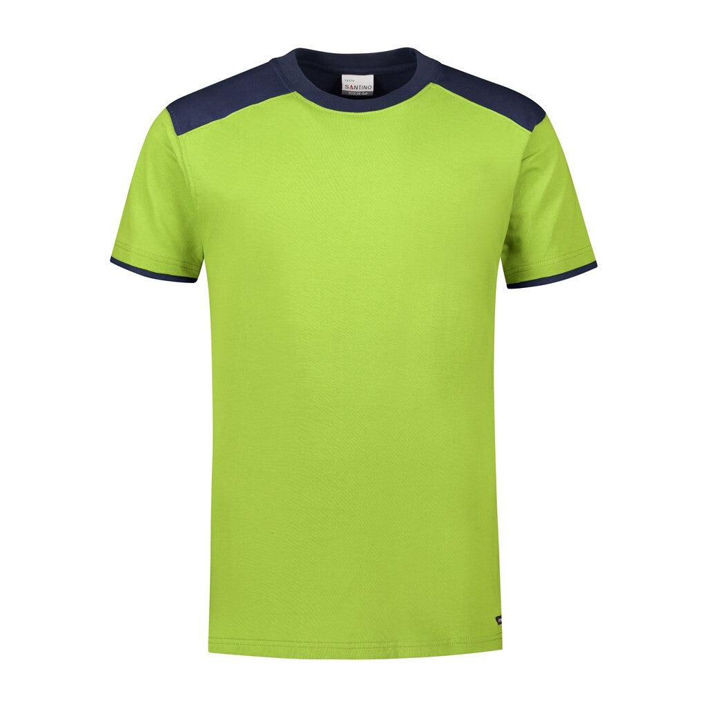 Santino antino T - shirt Tiesto - Lime / Real Navy - XXL