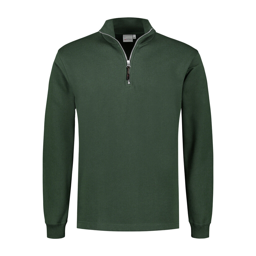 Santino antino Zipsweater Alex - Dark Green - XXL