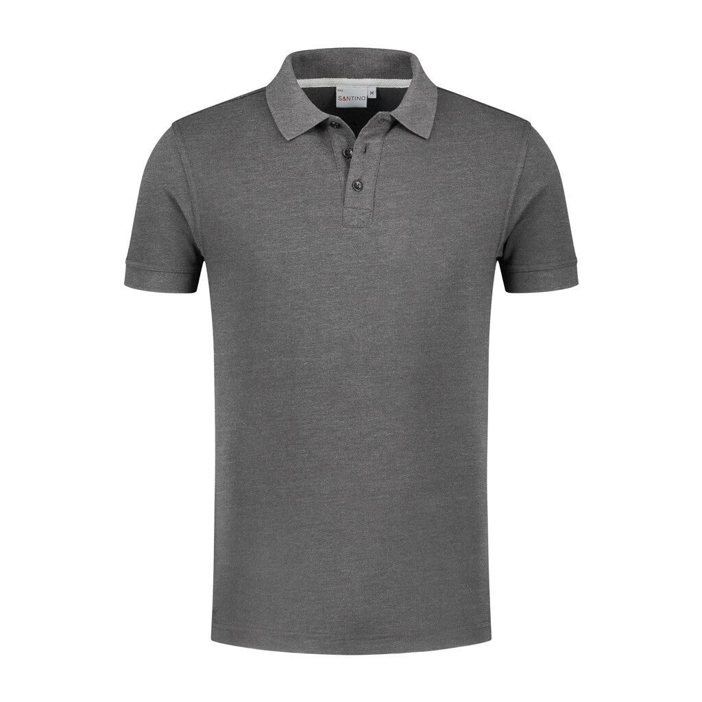 Santino antino Poloshirt Max - Dark Grey - XXL