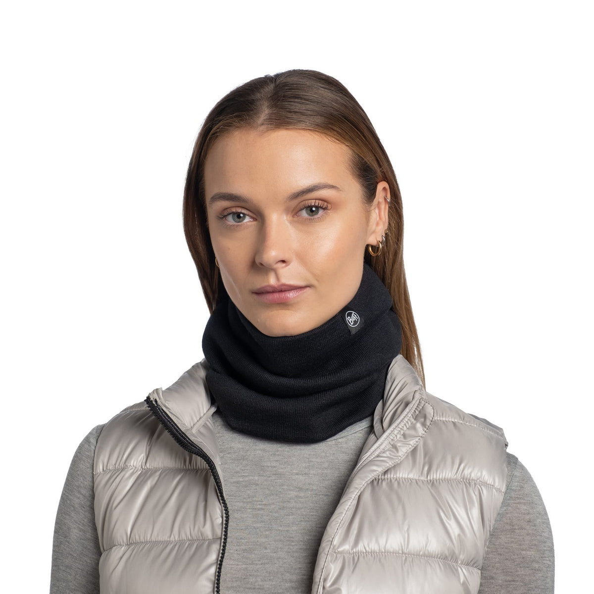 Buff Knitted Neck Warmer Lilon