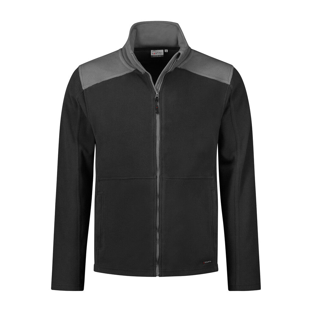 Santino antino Fleecejack Trento - Black / Graphite - XXL