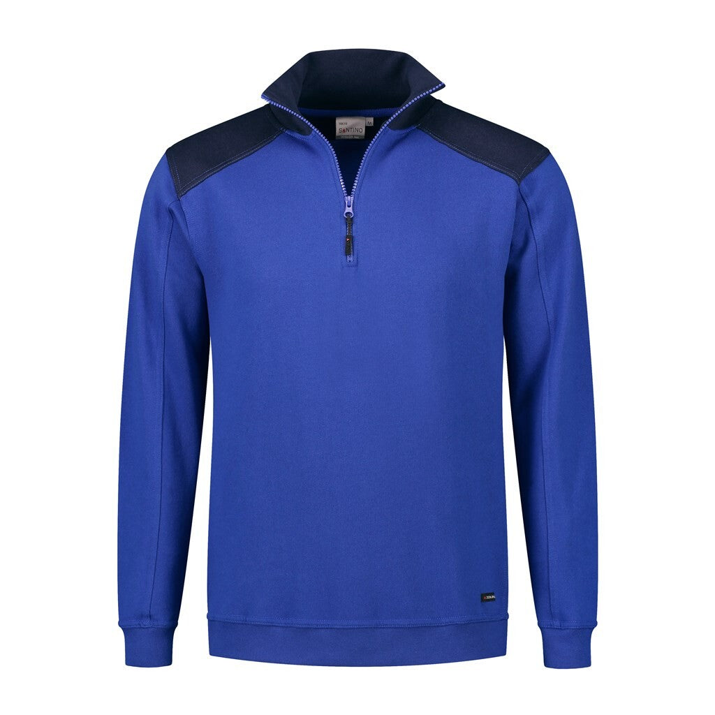 Santino antino Zipsweater Tokyo - Royal Blue / Real Navy - XXL