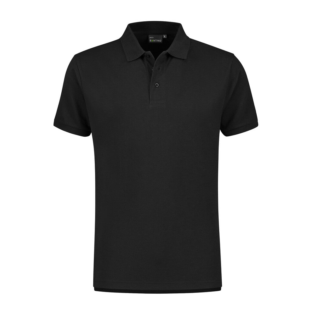 Santino antino Poloshirt Monza - Black - XXL