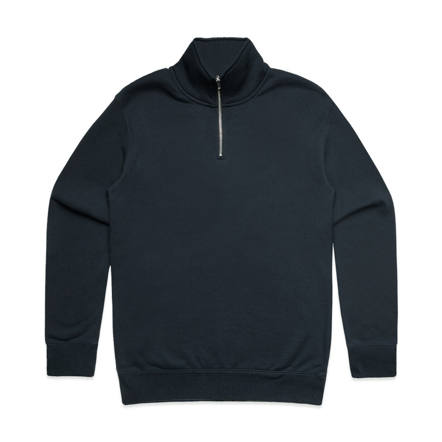 AS Colour Stencil Half Zip Crew