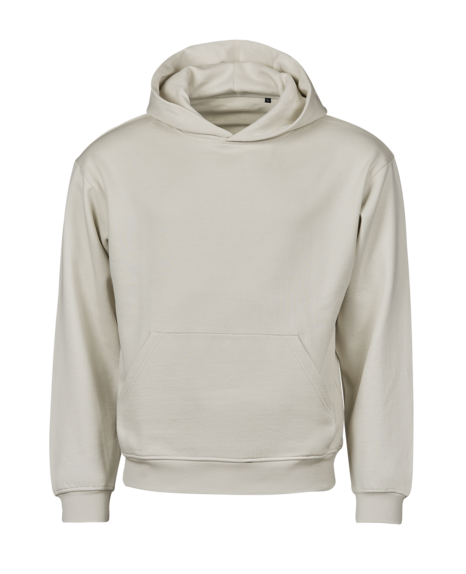 Teejays Urban Heavy Loose Fit Hooded Sweatshirt