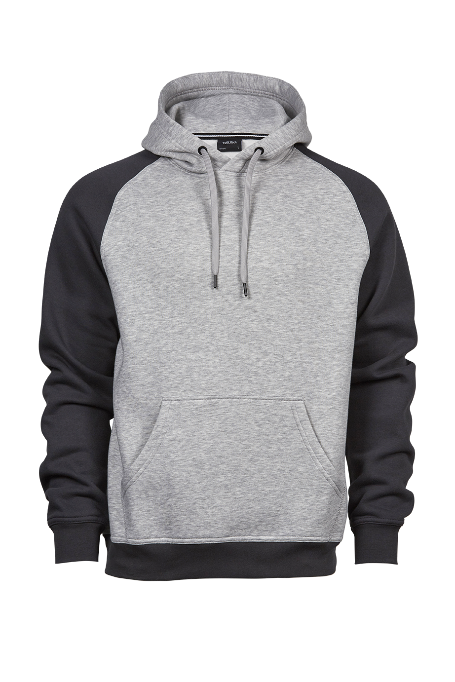 Teejays Two-Tone Hooded Sweatshirt