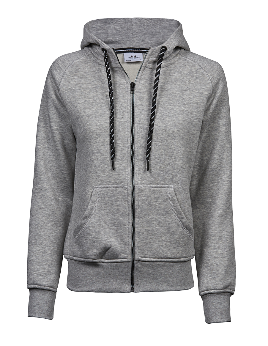 Teejays Women's Fashion Full Zip Hood