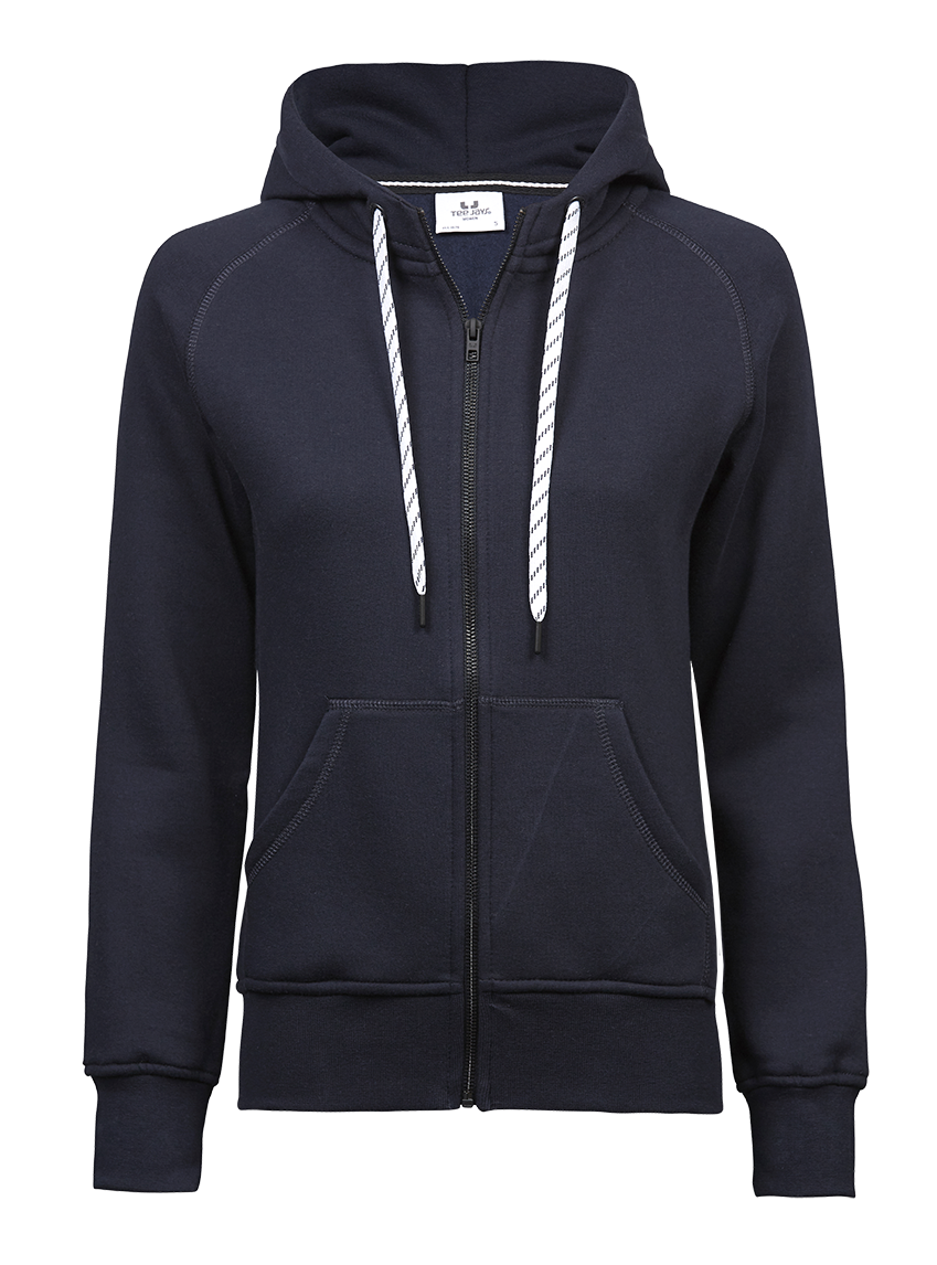 Teejays Women's Fashion Full Zip Hood
