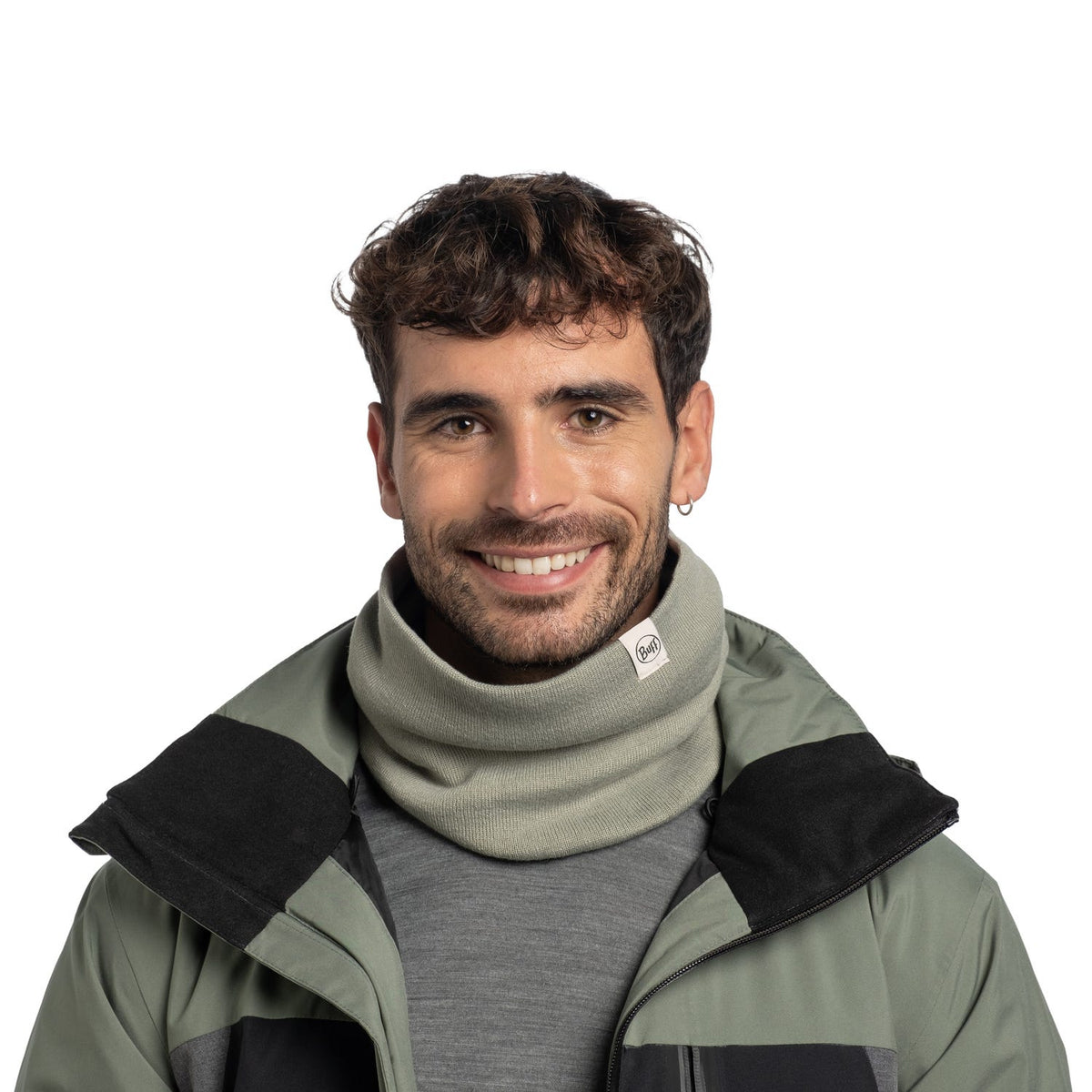Buff Knitted Neck Warmer Lilon