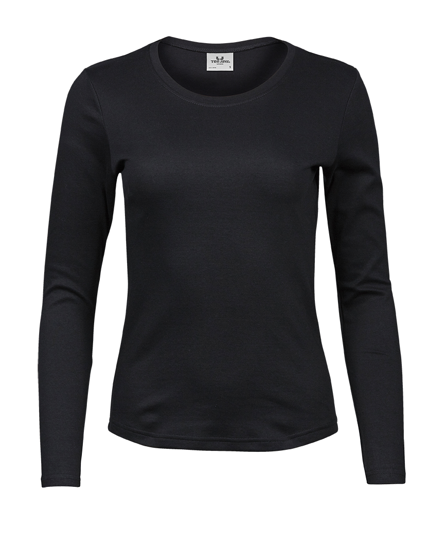 Teejays Women's Long Sleeve Interlock Tee