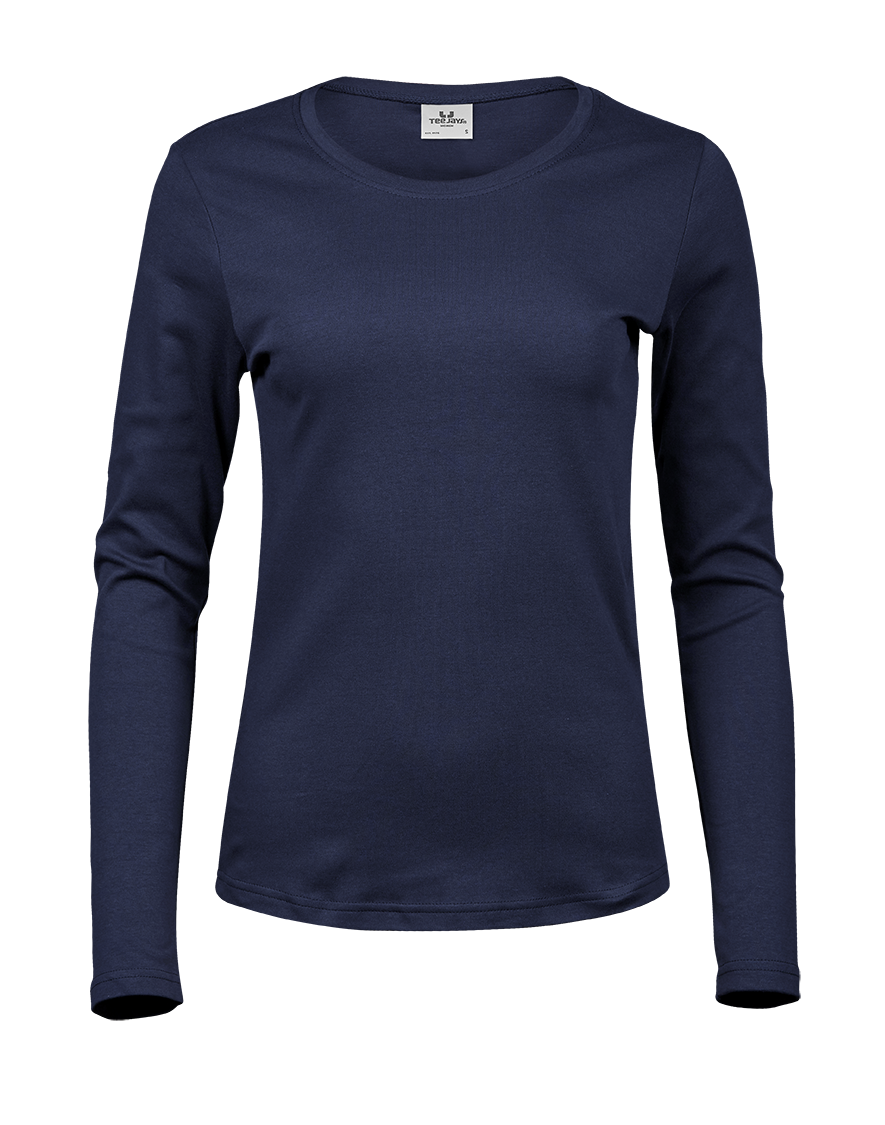 Teejays Women's Long Sleeve Interlock Tee