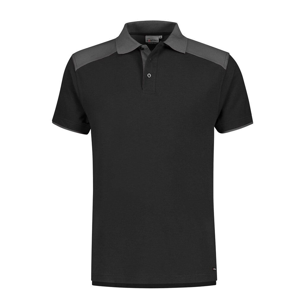 Santino antino Poloshirt Tivoli - Black / Graphite - XXL