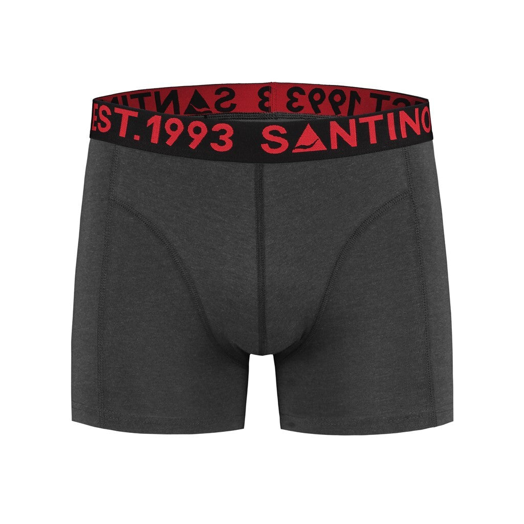 Santino antino Boxershort Boxer II - Graphite - S