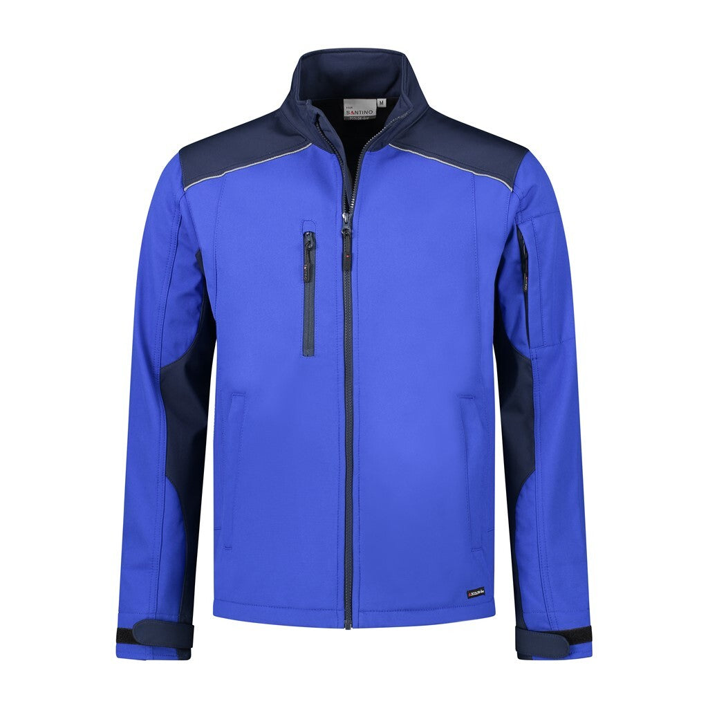 Santino antino Softshell Jacket Tour - Royal Blue / Real Navy - XXL