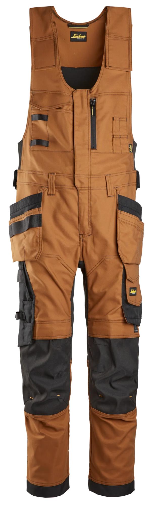 Snickers Canvas Stretch One-piece Trousers Holster Pockets