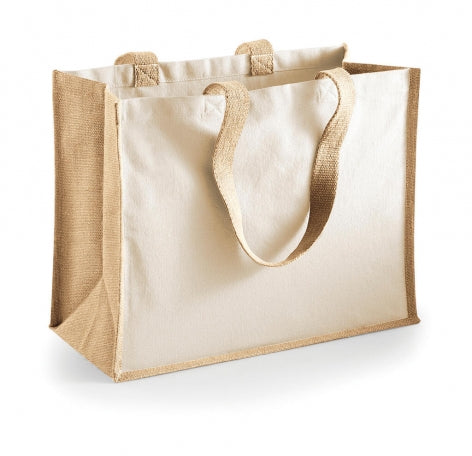 Westford Mill Printers' Jute Classic Shopper