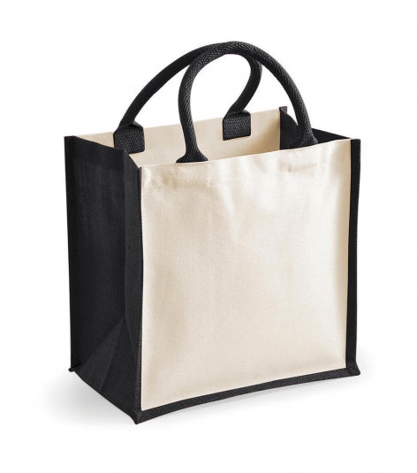 Westford Mill Printers' Midi Jute Bag