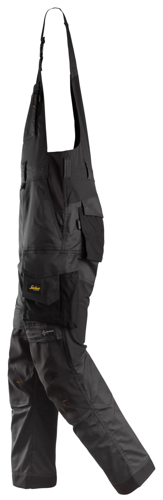Snickers Stretch Bib & Brace Trousers