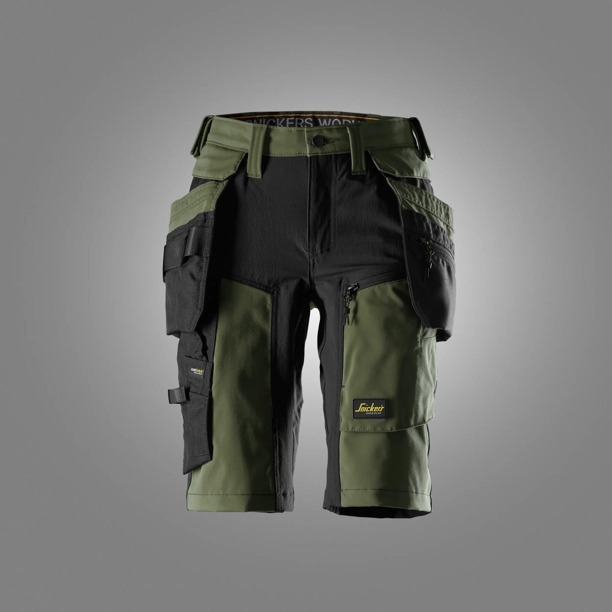 Snickers Women's Stretch Shorts Holster Pockets