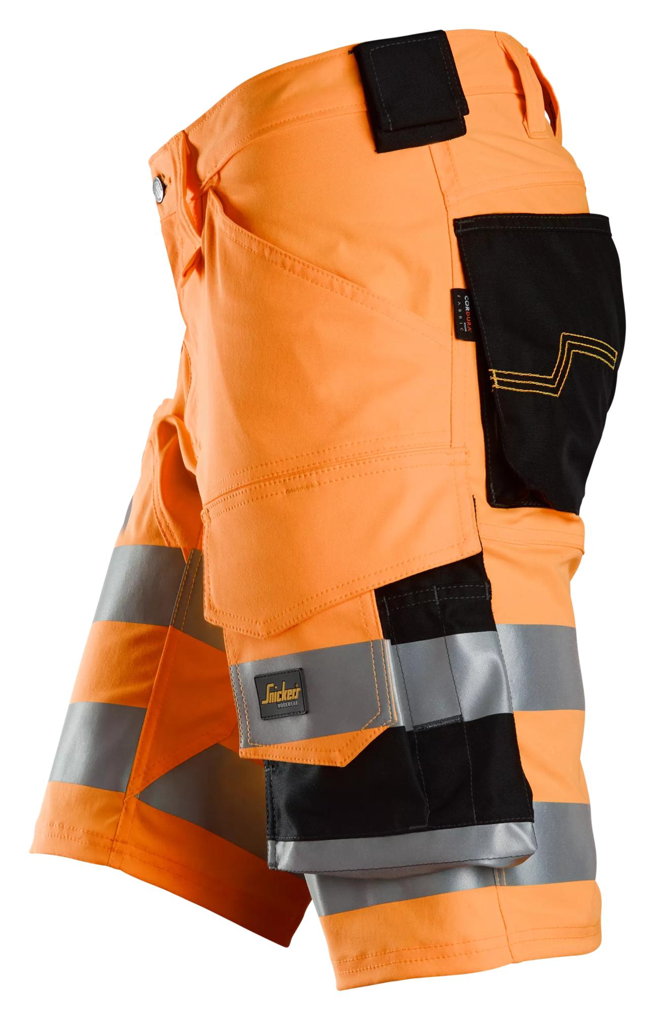 Snickers High-Vis Class 1 Stretch Shorts