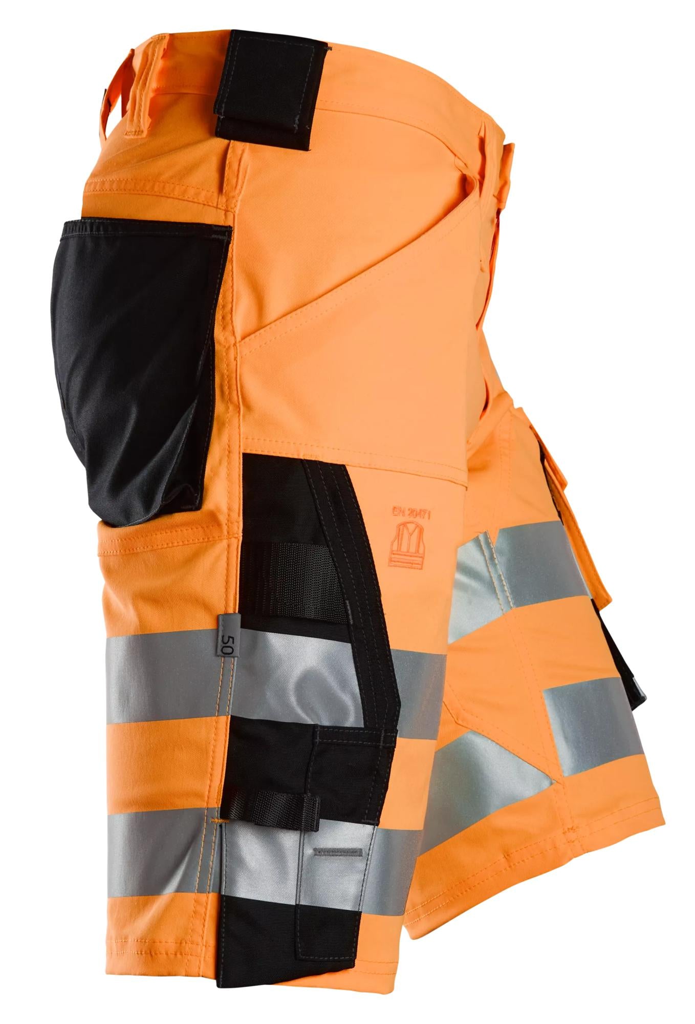 Snickers High-Vis Class 1 Stretch Shorts