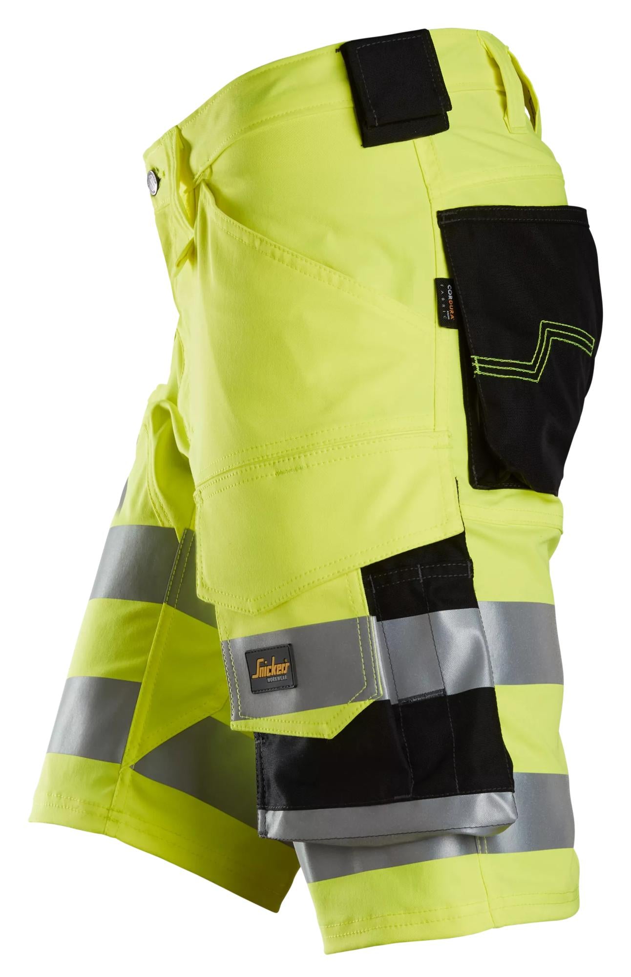 Snickers High-Vis Class 1 Stretch Shorts