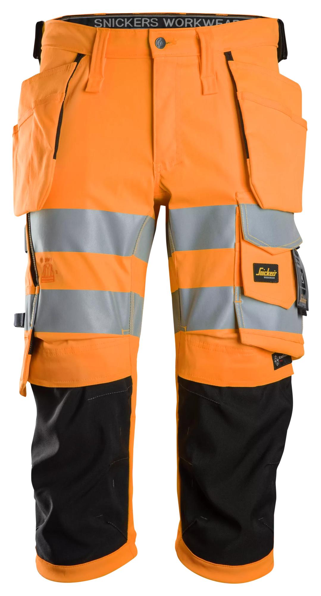 Snickers High-Vis Class 1/2 Stretch Pirates Holster Pockets