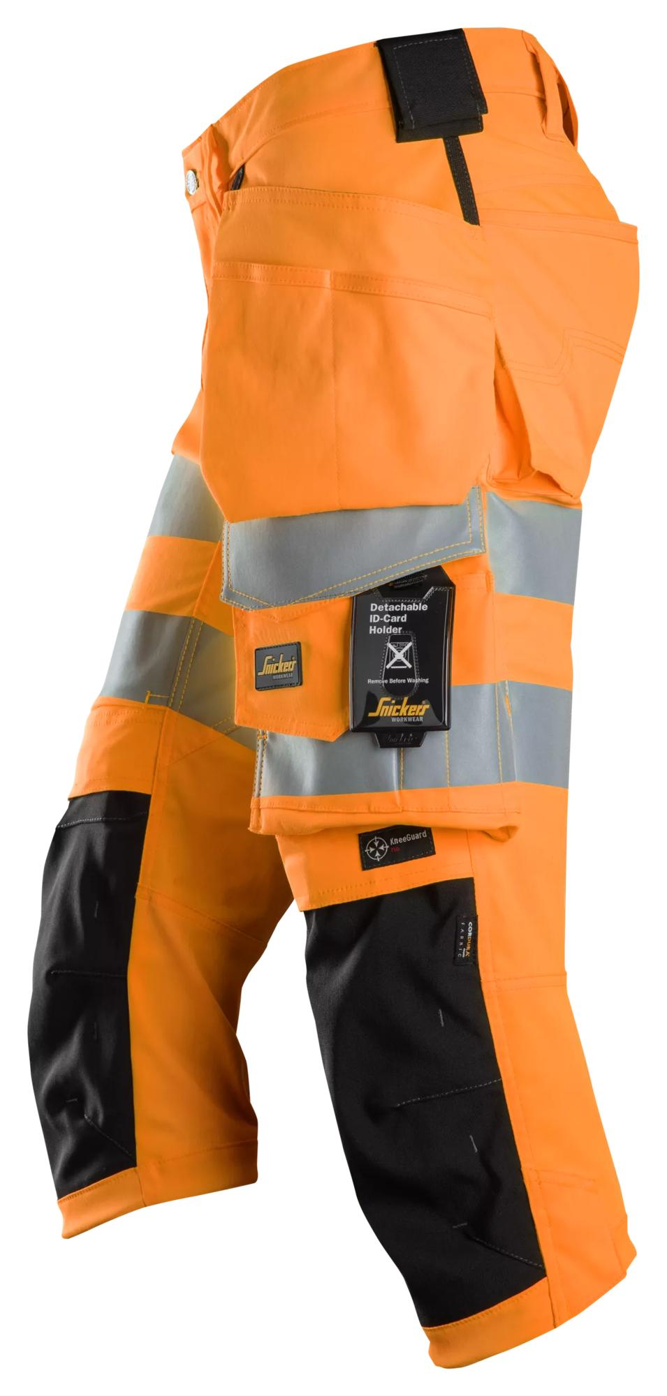Snickers High-Vis Class 1/2 Stretch Pirates Holster Pockets