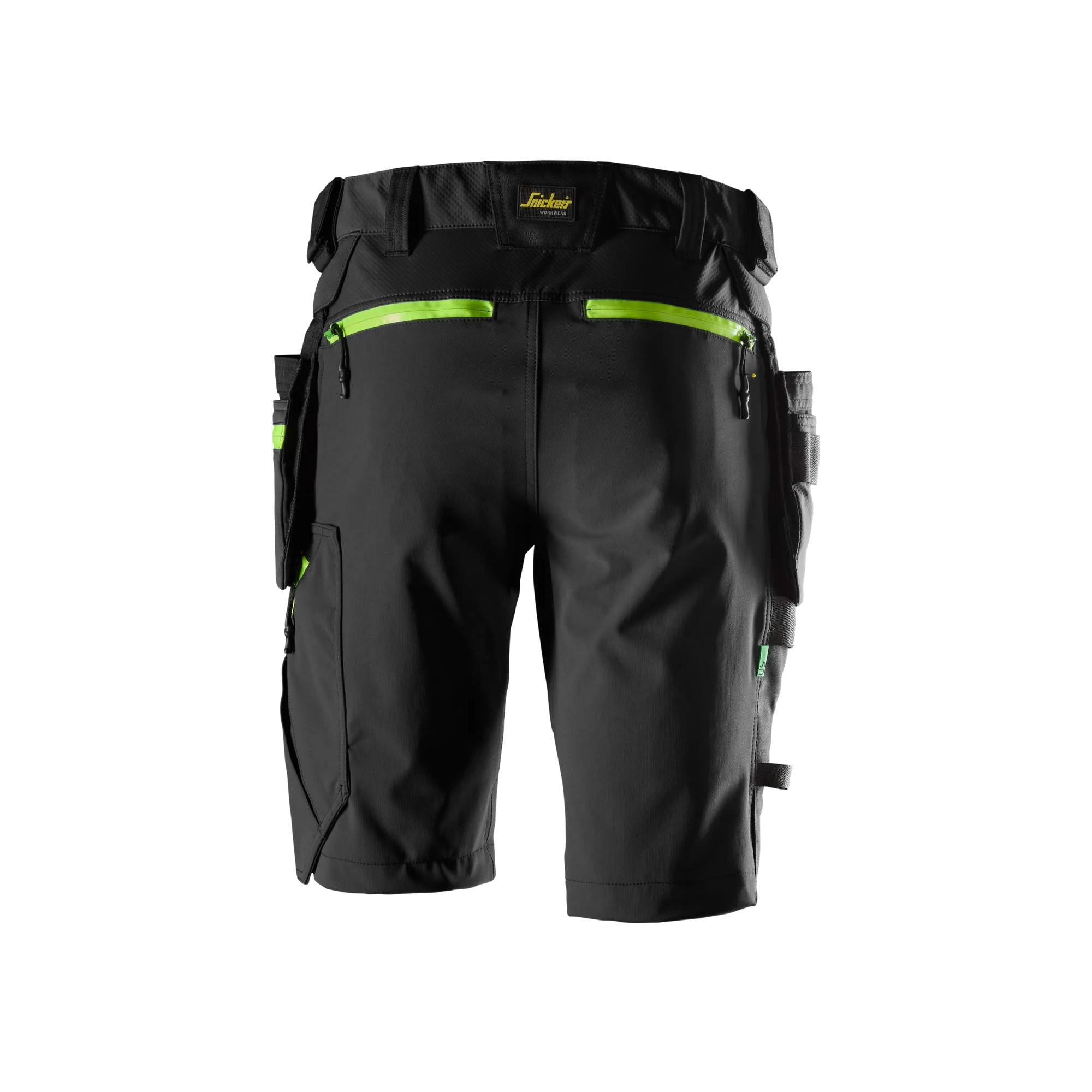 Snickers Softshell Stretch Shorts Detachable Holster Pockets