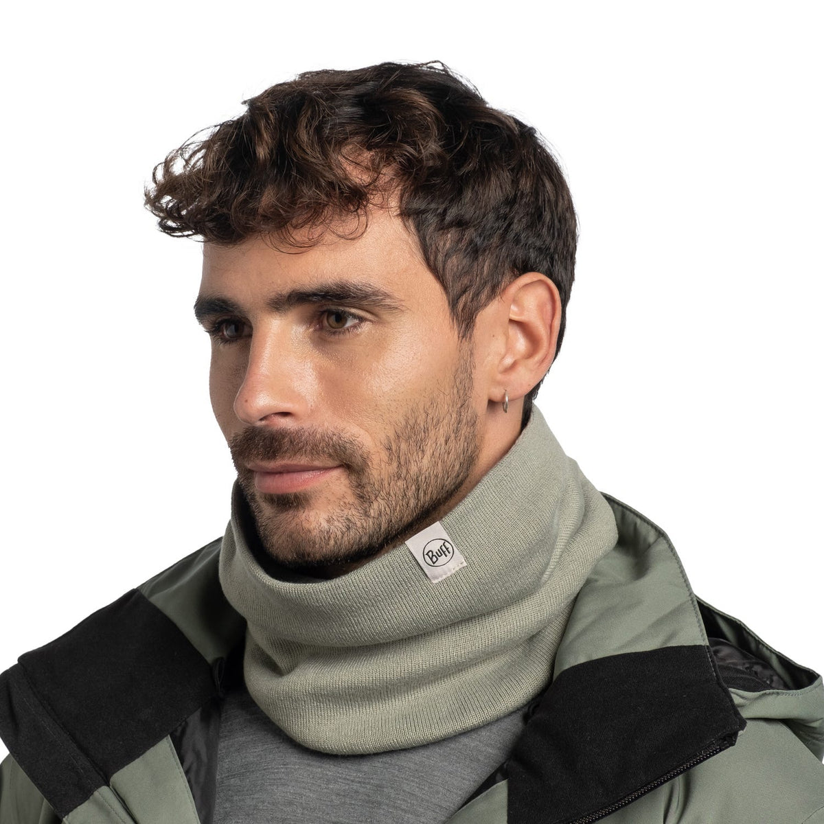 Buff Knitted Neck Warmer Lilon