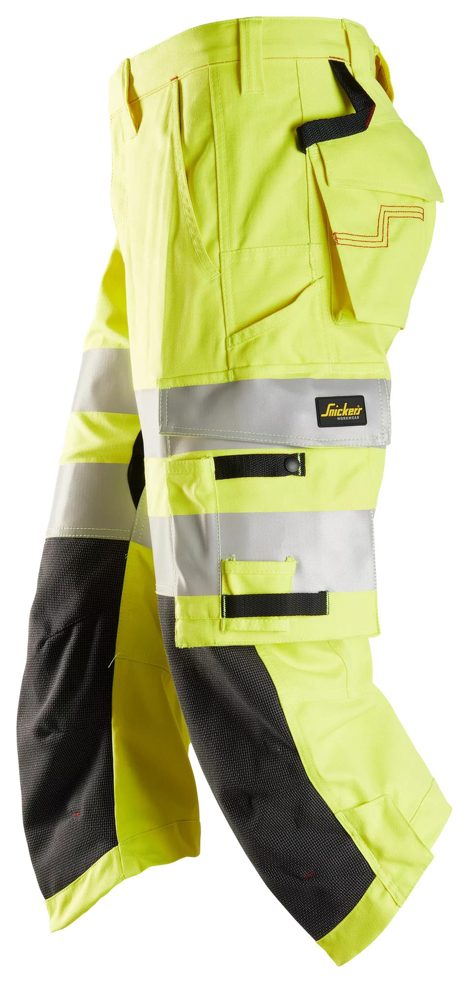 Snickers ProtecWork, Pirates Trousers, High-Vis Class 2