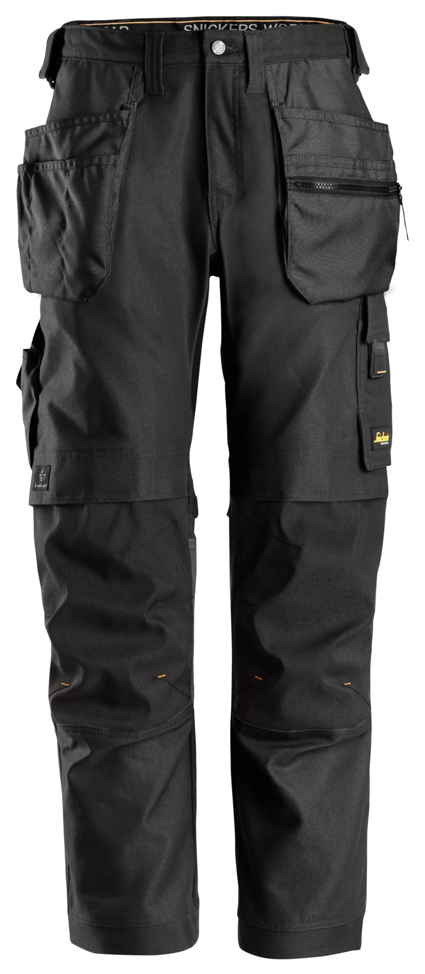 Snickers Canvas+ Stretch Work Trousers+ Holster Pockets