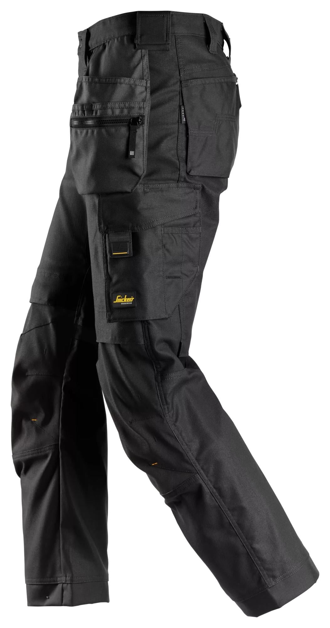 Snickers Canvas+ Stretch Work Trousers+ Holster Pockets