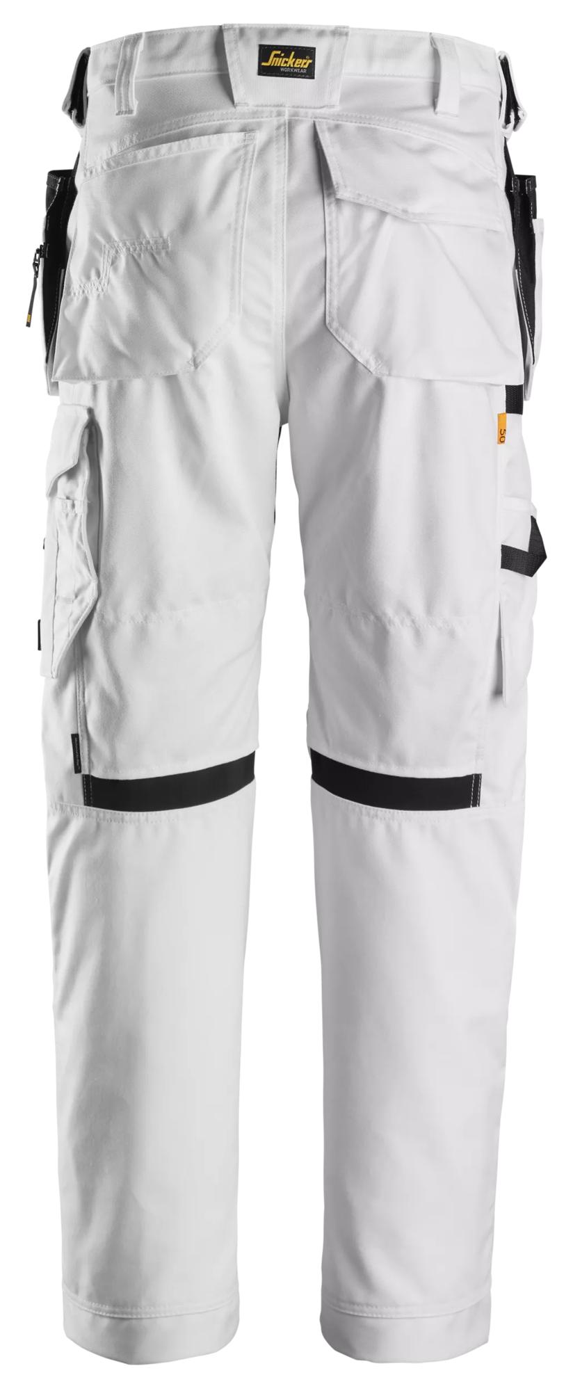 Snickers Canvas+ Stretch Work Trousers+ Holster Pockets